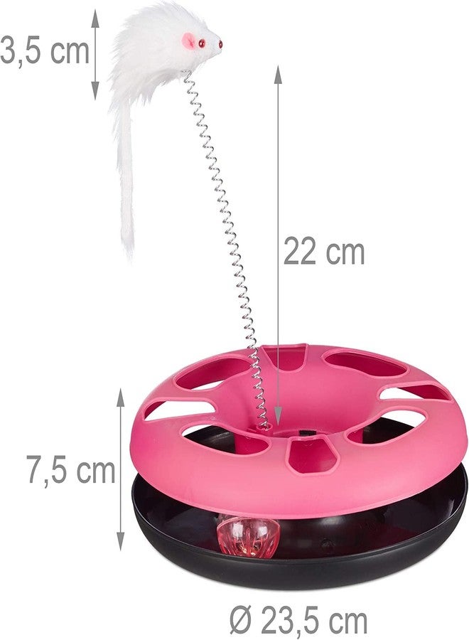 Smart Pups The Mouse & Ball Cat Toy, Interactive, Training, Activity Toy for Cats (Colour May Very, Pack of 1 Pcs) - Image 3
